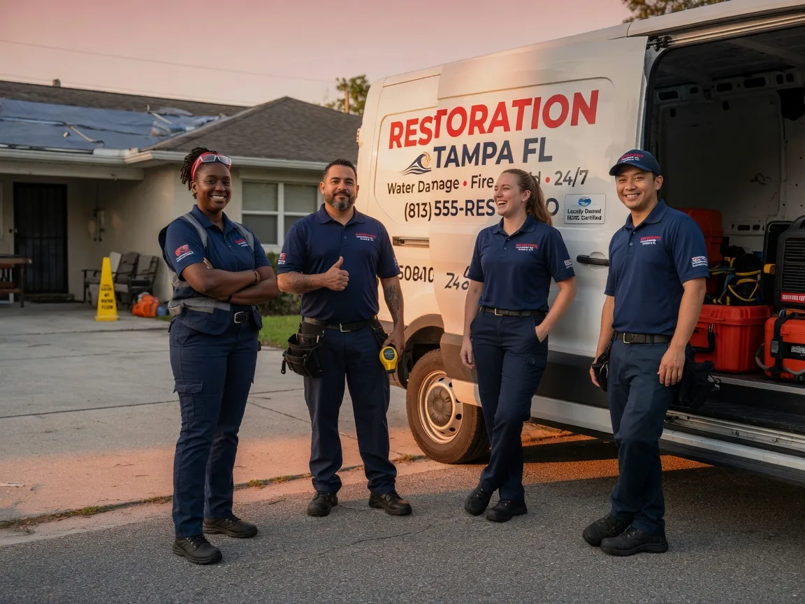 Water Damage Restoration company in Leesburg, OH